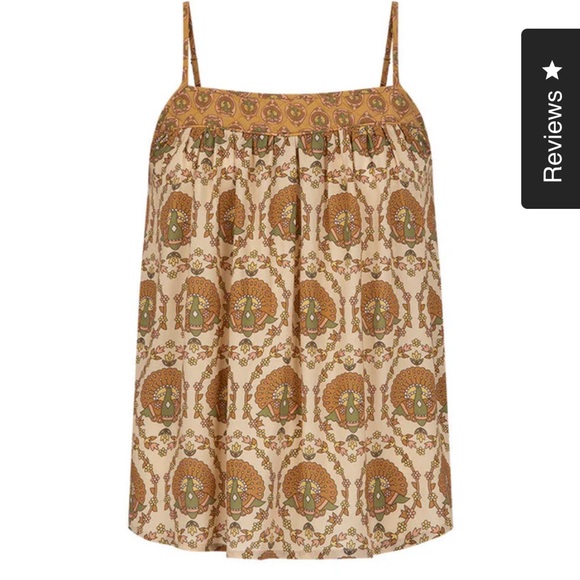 Spell The Château Cami in Champagne Size Small - Picture 8 of 12